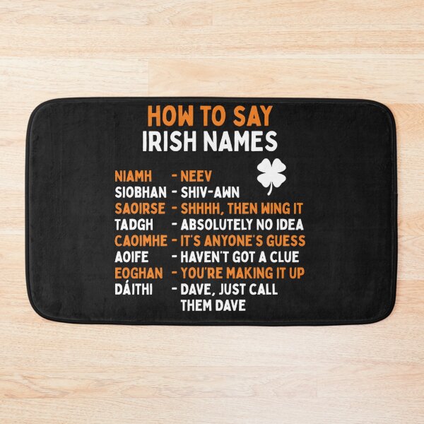 Item preview, How to Say Irish Names — Phonetic Guide designed and sold by vemjmNZDL8.
