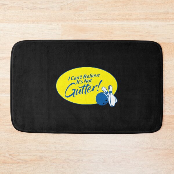 Item preview, Can’t Believe It’s Not Gutter — Parody Oval designed and sold by vemjmNZDL8.