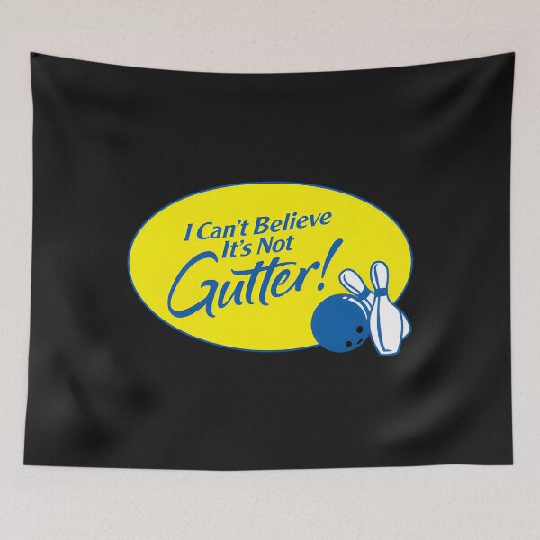 Item preview, Can’t Believe It’s Not Gutter — Parody Oval designed and sold by vemjmNZDL8.