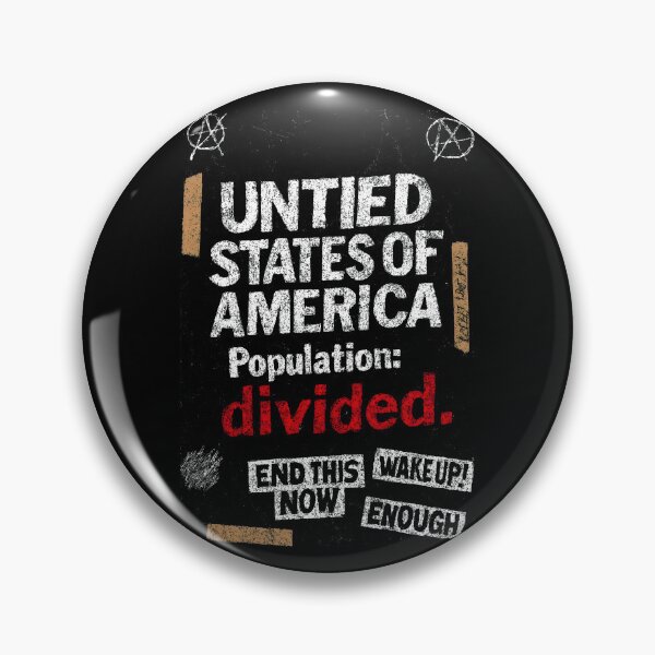 Item preview, Graphic Protest Against National Division with Striking Wordplay designed and sold by SplashTastic.