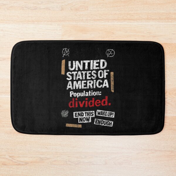 Item preview, Graphic Protest Against National Division with Striking Wordplay designed and sold by SplashTastic.