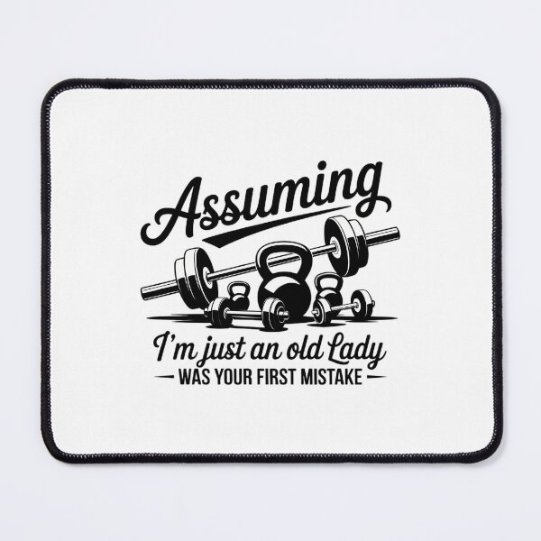 Item preview, Gym Lifting Weights Women Old Lady Workout Fitness Gift Her designed and sold by HellD3vil-Art.