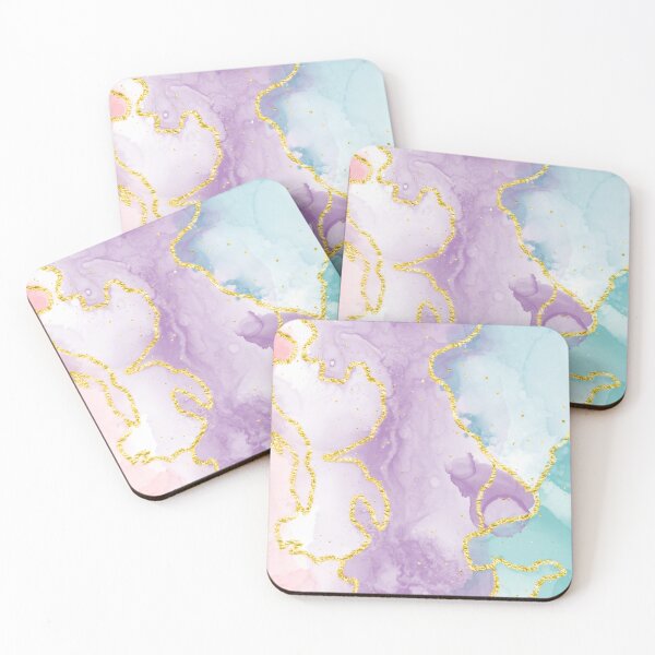 Item preview, Alcohol ink Pink  and blue  designed and sold by Anisha  Vaz.