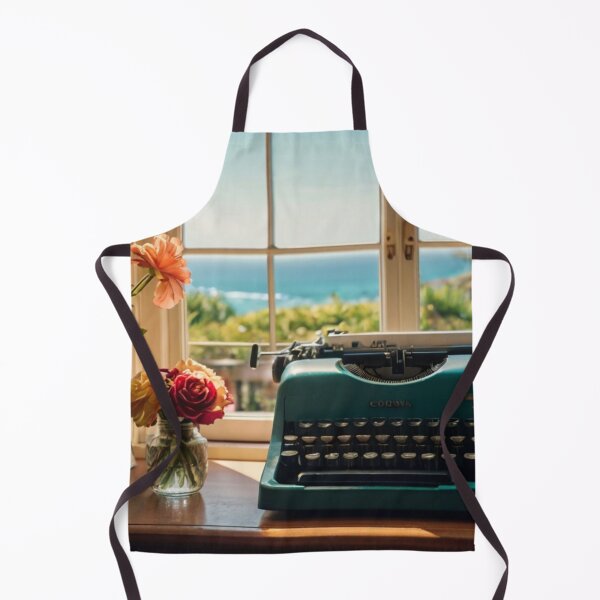 Artikelvorschau, Vintage Typewriter by the Ocean View entworfen und verkauft von BlareBlare.