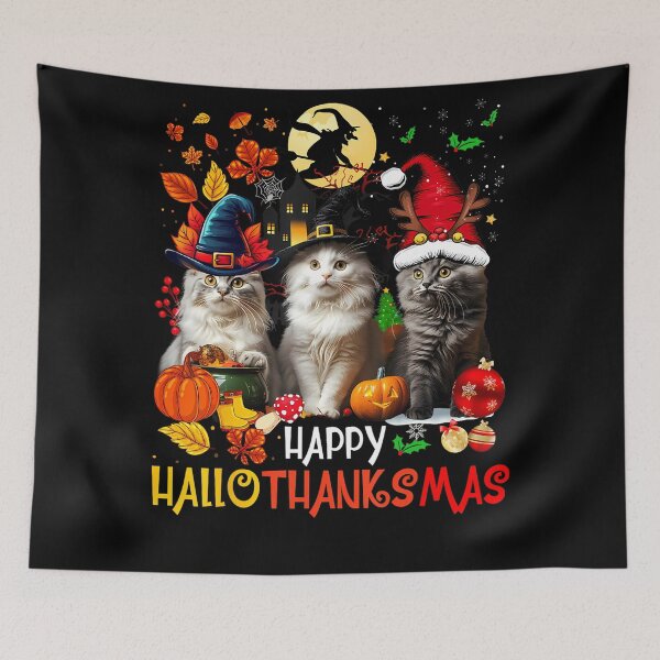 Item preview, Christmas Hallothanksmas Vintage 2025 Tree Happy Merry designed and sold by JamieFmorriSS.