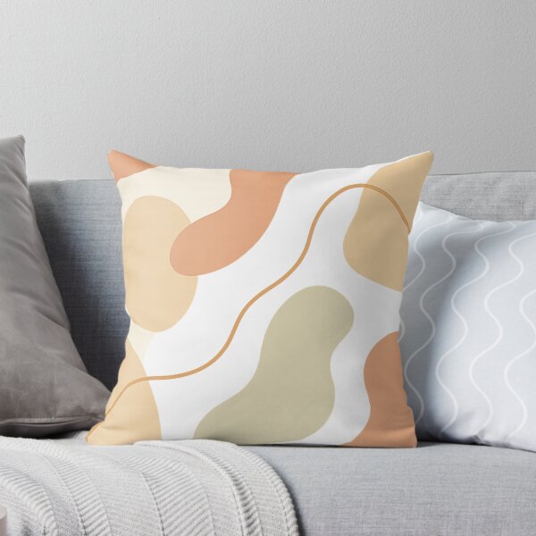 Item preview, Abstract pattern pillow designed and sold by ap drip .