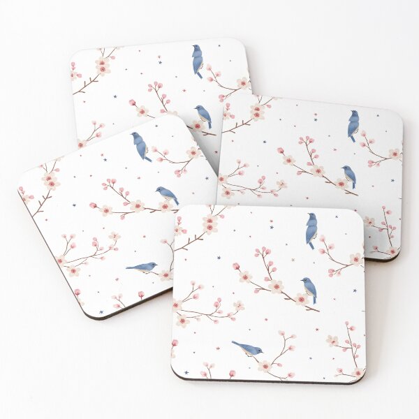 Item preview, Beautiful Bluebirds Perched on Branches designed and sold by BDLdesigns.