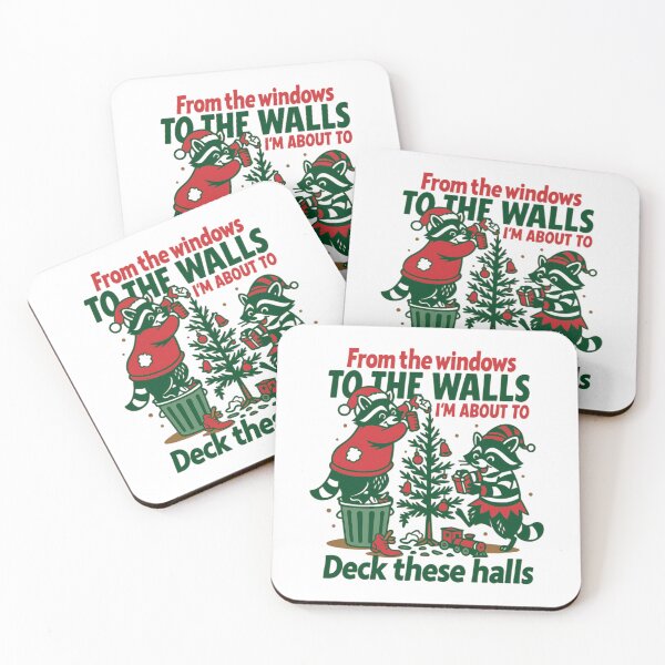 Item preview, From The Windows To The Walls I'm About To - Funny Christmas designed and sold by JUSchallerArt.