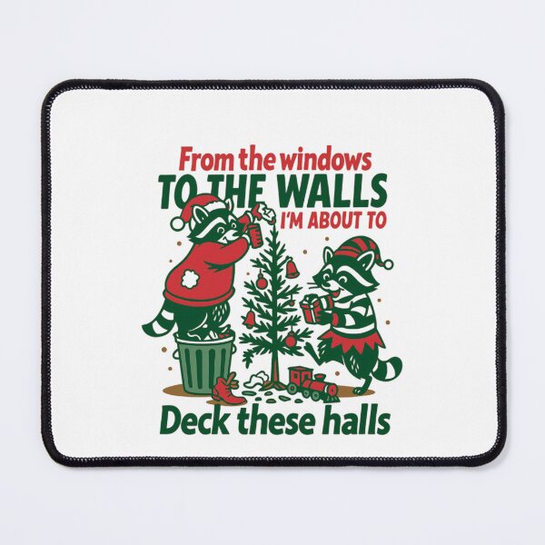 Item preview, From The Windows To The Walls I'm About To - Funny Christmas designed and sold by JUSchallerArt.