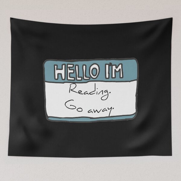 Item preview, Hello, I’m Reading — Name Label Parody designed and sold by vemjmNZDL8.