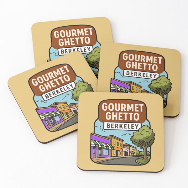 Item preview, Gourmet Ghetto Berkeley / Shattuck Avenue Foodie District designed and sold by Myra365Art.