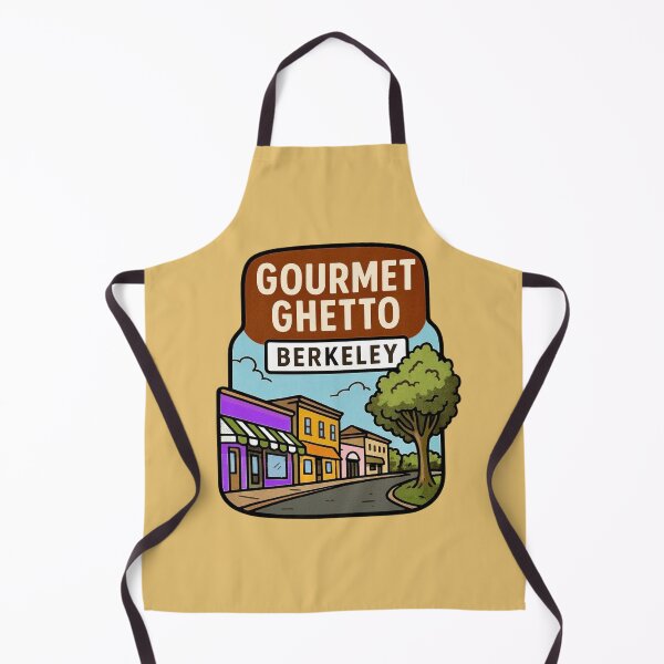 Item preview, Gourmet Ghetto Berkeley / Shattuck Avenue Foodie District designed and sold by Myra365Art.