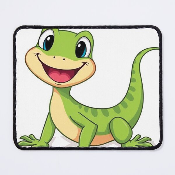 Item preview, A cartoon-style lizard designed and sold by AnuNP.