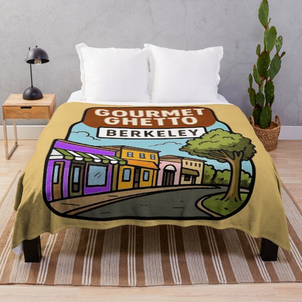 Item preview, Gourmet Ghetto Berkeley / Shattuck Avenue Foodie District designed and sold by Myra365Art.