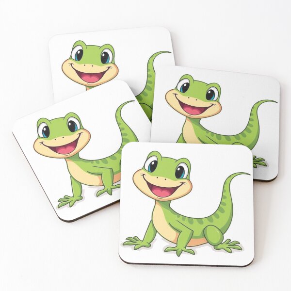 Item preview, A cartoon-style lizard designed and sold by AnuNP.