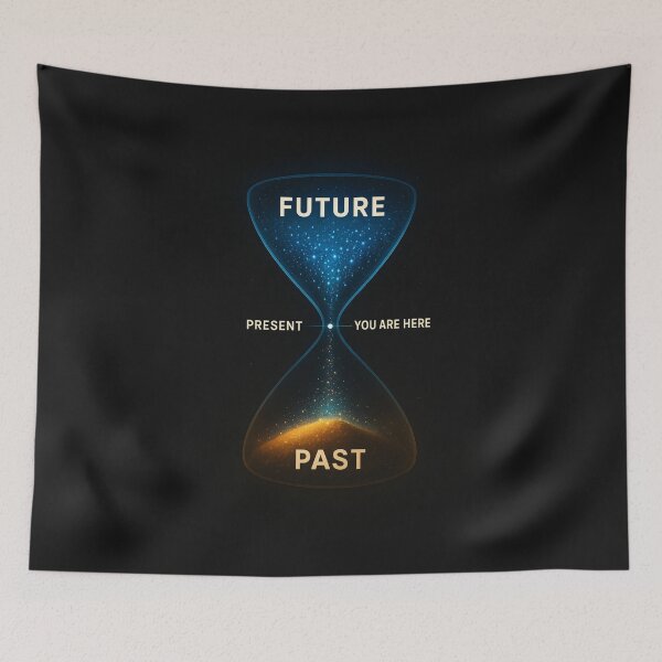 Item preview, Between What Was and What Will Be – The Geometry of Time designed and sold by Little Chookcha.