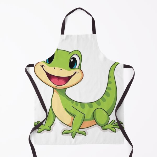 Item preview, A cartoon-style lizard designed and sold by AnuNP.