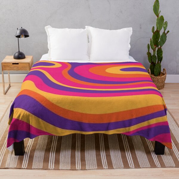 Item preview, Bold psychedelic waves pattern designed and sold by PATTERN4HAPPY.