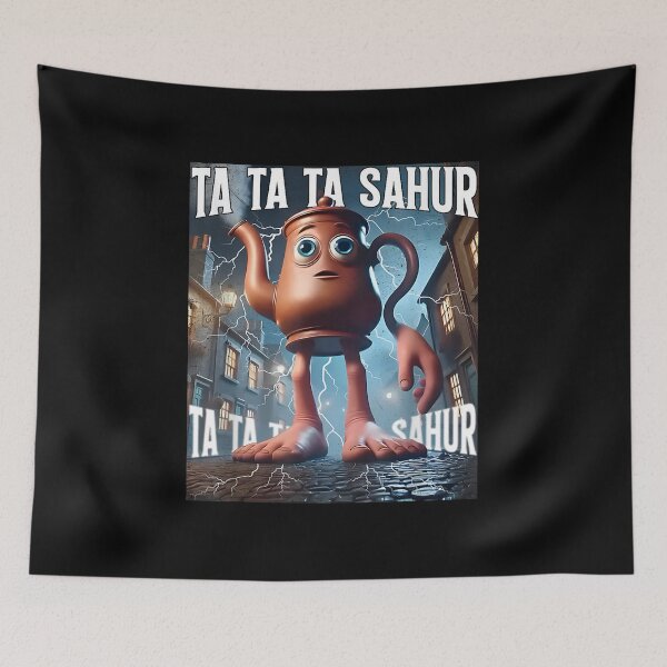 Item preview, Ta Ta Ta Sahur, Tung Tung Tung Sahur, Italian Brainrot Meme T-Shirt_processed designed and sold by SaraPorte.
