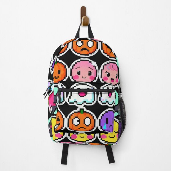 Item preview, Cute Pixel Halloween Emoji Sticker Pack designed and sold by MuseAI.