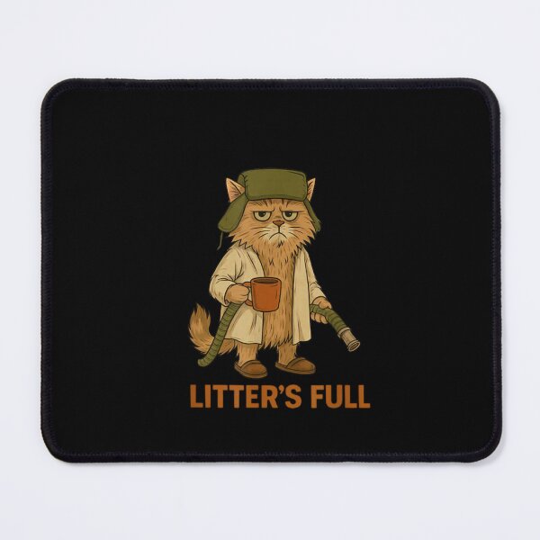 Item preview, Litter’s Full Cat Parody Tee designed and sold by ArtFunDib.