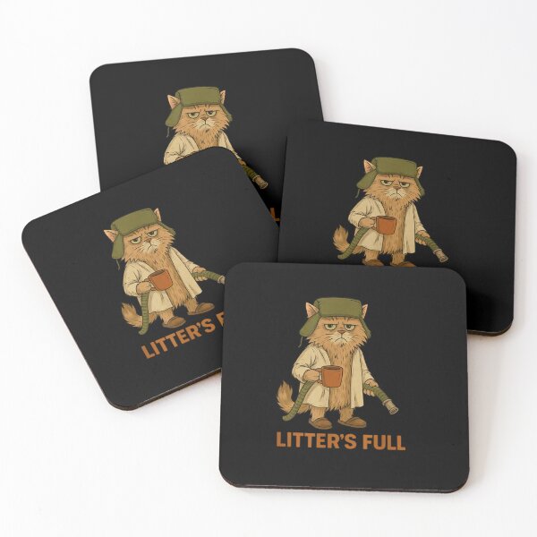 Item preview, Litter’s Full Cat Parody Tee designed and sold by ArtFunDib.