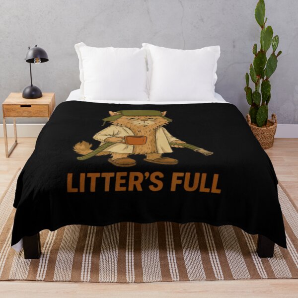 Item preview, Litter’s Full Cat Parody Tee designed and sold by ArtFunDib.
