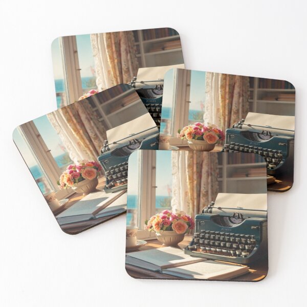 Item preview, Retro Writer’s Dream Beside the Sea designed and sold by BlareBlare.