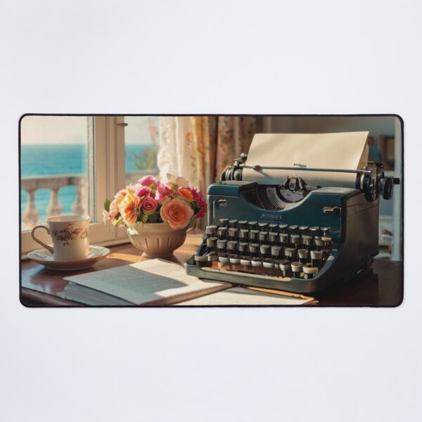 Artikelvorschau, Retro Writer’s Dream Beside the Sea entworfen und verkauft von BlareBlare.