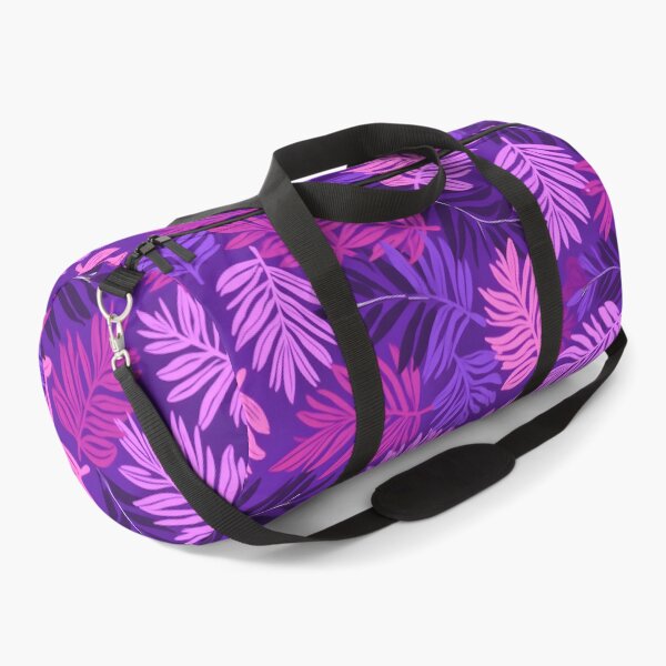 Item preview, Pretty Bright Purple Leaves Camouflage  Pattern designed and sold by BDLdesigns.