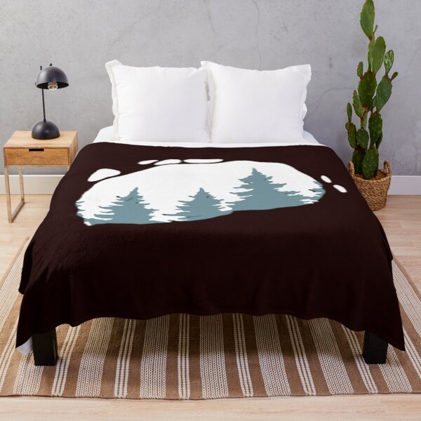 Item preview, Bear Paw Forest Silhouette – Minimal Nature Adventure Design designed and sold by IndianShopper.