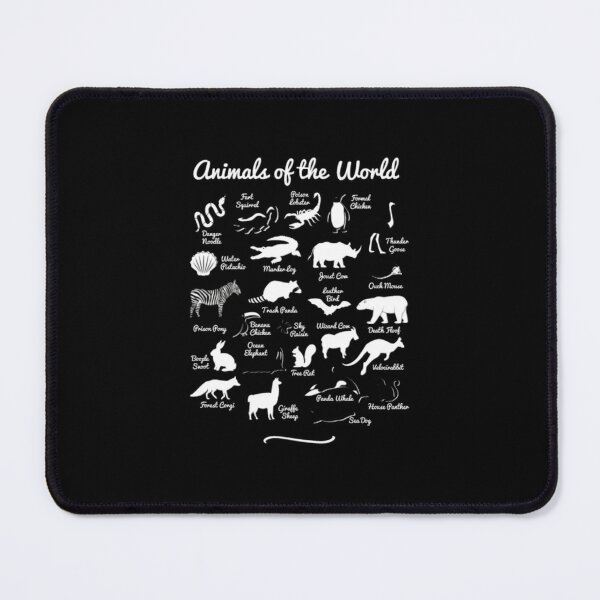 Item preview, Animals of the World — Silhouette Grid designed and sold by GeraldineRu.