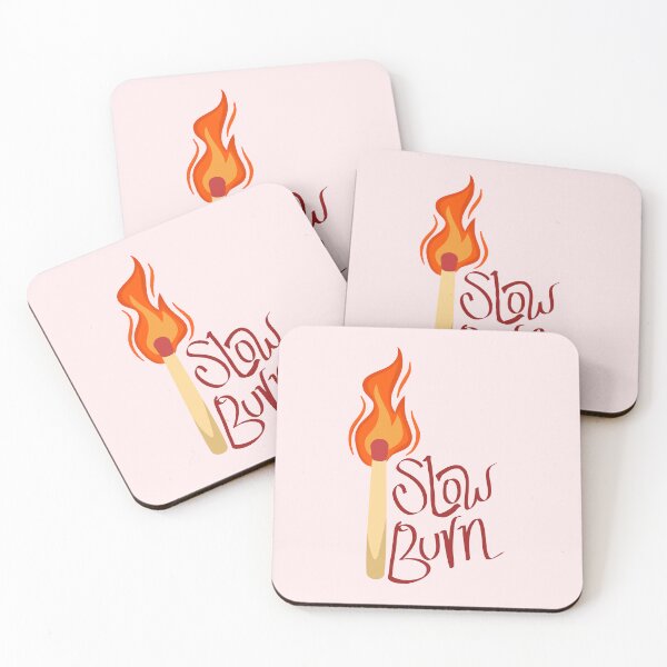 Item preview, Slow burn romance bookish trope designed and sold by Neadoodles.
