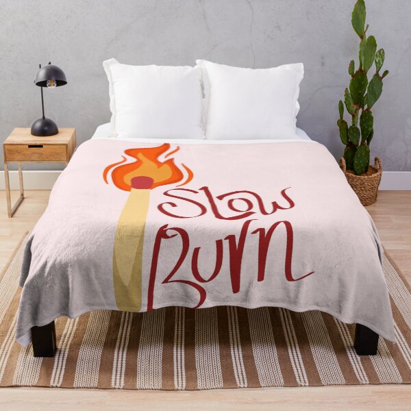Item preview, Slow burn romance bookish trope designed and sold by Neadoodles.