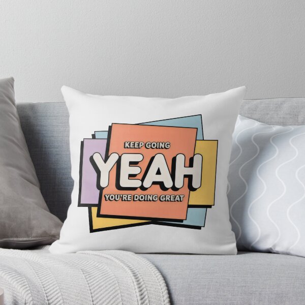 Item preview, Positive Vibes in Red-Toned Typography and Layered Square Background designed and sold by SplashTastic.
