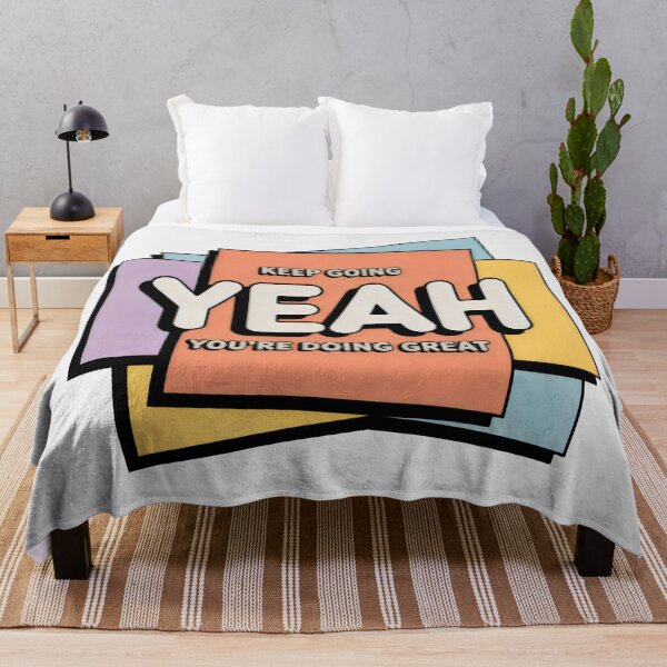 Item preview, Positive Vibes in Red-Toned Typography and Layered Square Background designed and sold by SplashTastic.