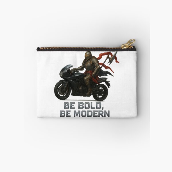 Item preview, Be Bold, Be Modern: Knight on Motorcycle designed and sold by AleksKos.