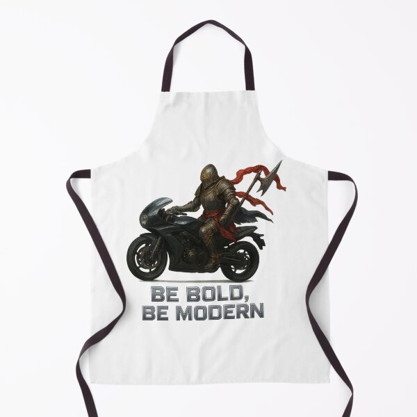 Item preview, Be Bold, Be Modern: Knight on Motorcycle designed and sold by AleksKos.