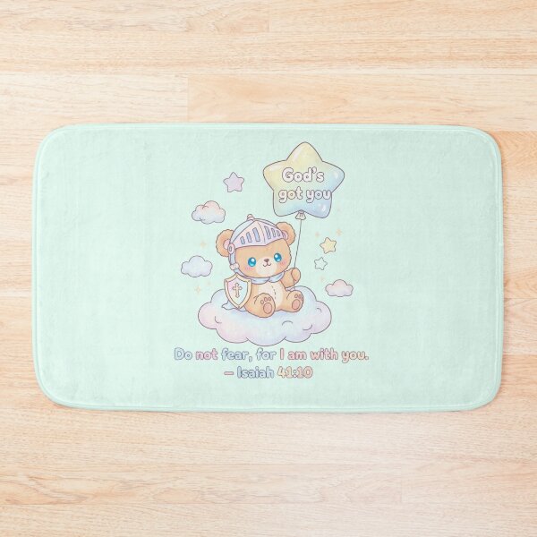 Item preview, God’s Got You – Kawaii Christian Bible Verse | Isaiah 41:10 | Cute Mental Health & Faith Design designed and sold by AmenAlways.