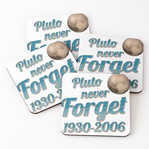 Item preview, Pluto Never Forget Retro Space Tee designed and sold by LashondaGreen89.