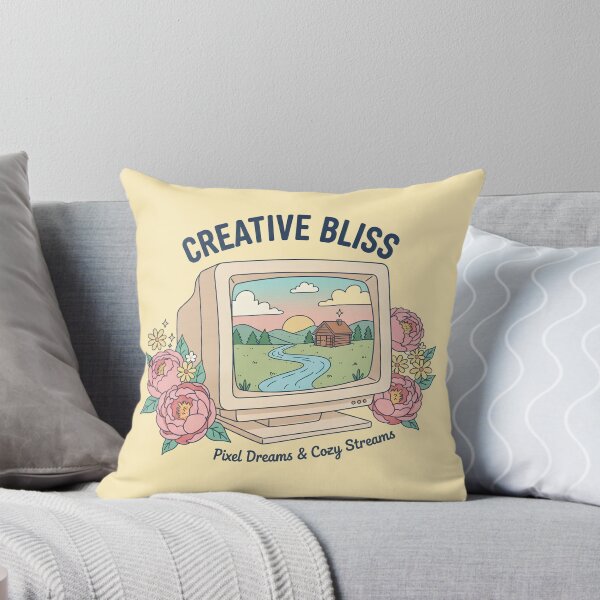 Item preview, Creative Bliss Retro PC Cottagecore Sticker Pack Die-Cut Vinyl Sticker Gift designed and sold by cozy corner co. .
