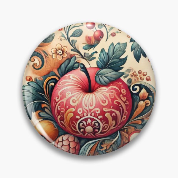 Item preview, Calabazas, Acción de Gracias, Otoño, Cornucopia de otoño, pintura estilo rosemaling designed and sold by TheTimeTaxi.