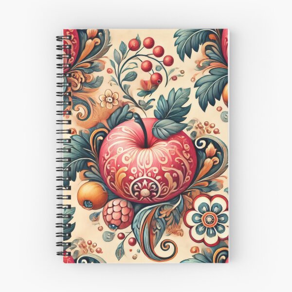 Item preview, Pumpkins, Thanksgiving Autumn, Fall Cornucopia Rosemaling style painting, designed and sold by TheTimeTaxi.