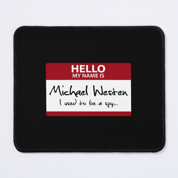 Item preview, Hello, My Name Is Michael — Classic Name Tag designed and sold by GeraldineRu.