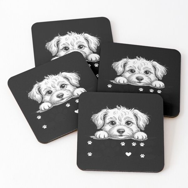 Item preview, Cavapoo Dog Love Paw designed and sold by PeteHomenick.