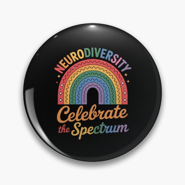 Item preview, Celebrate The Spectrum - Neurodiversity Rainbow Inclusion designed and sold by PeteHomenick.