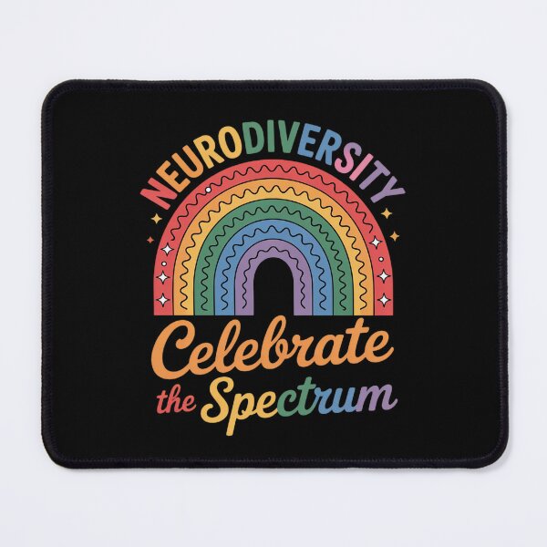 Item preview, Celebrate The Spectrum - Neurodiversity Rainbow Inclusion designed and sold by PeteHomenick.