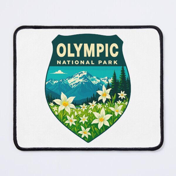 Item preview, Olympic National Park Retro Sticker designed and sold by Ismeal Von.