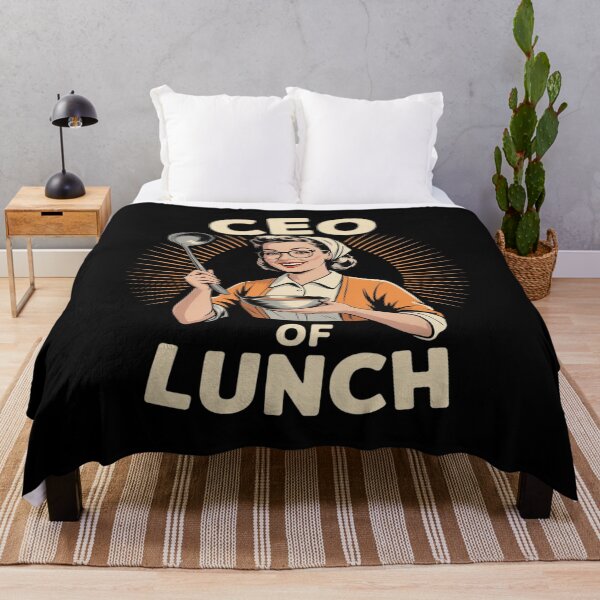 Item preview, CEO of Lunch - Cafeteria Team Lunchlady designed and sold by PeteHomenick.