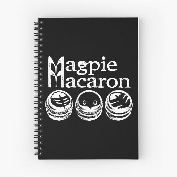Item preview, Magpie Macaron Poster designed and sold by hichili-dori.